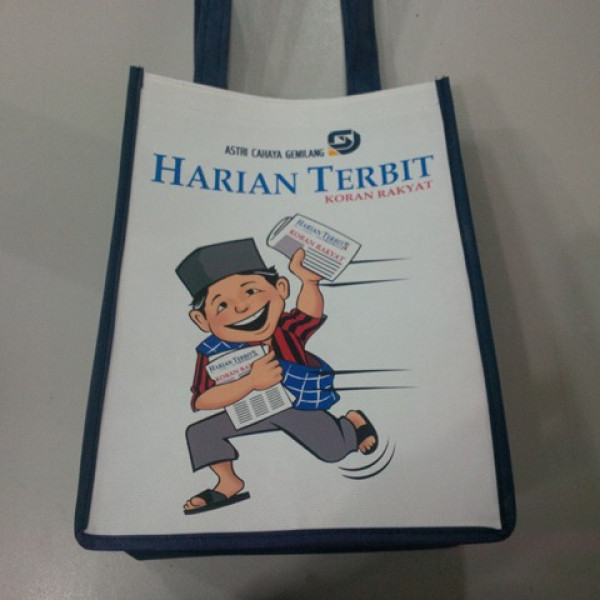 TAS PROMOSI – PRINTTING SPUNBOND HARIAN TERBIT